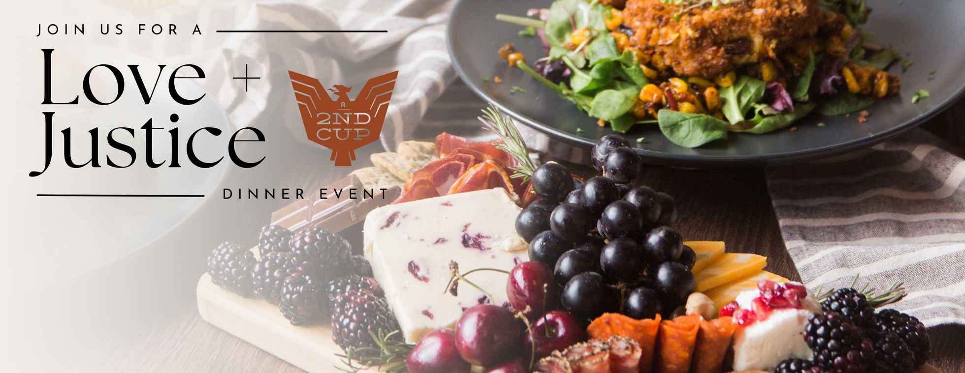 Love + Justice Dinner Event
